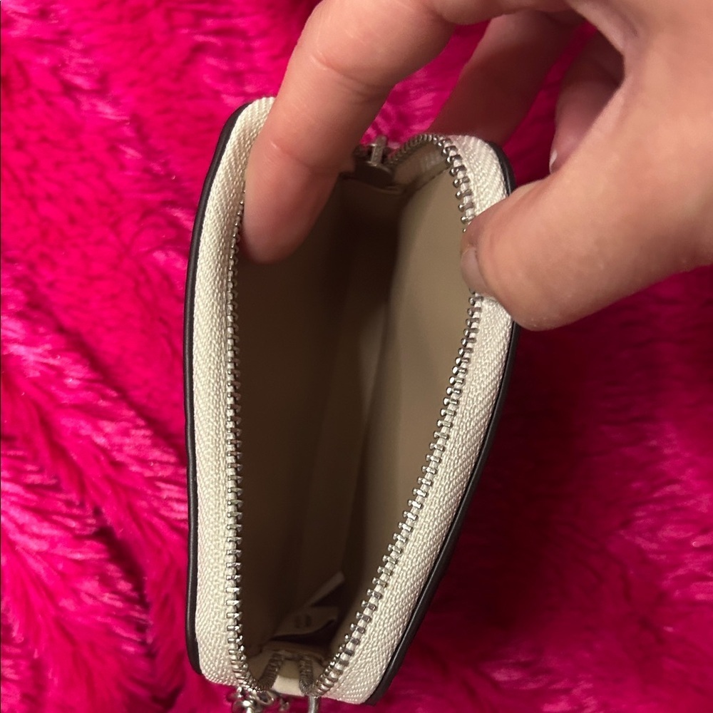 Coach Cherry Print Chalk Women's Wallet - Picture 4 of 7